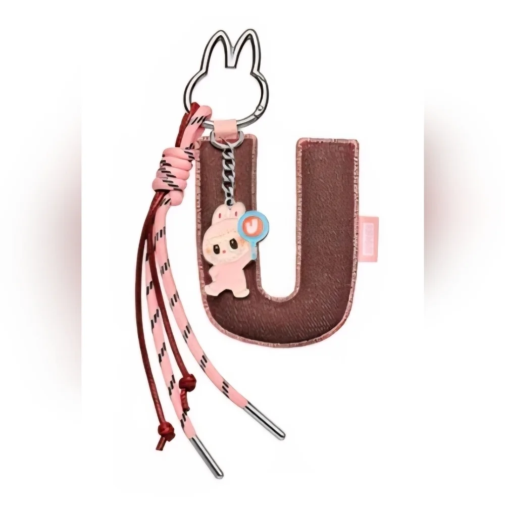 Pop Mart Labubu The Monsters Pin For Love U Letter Pendant